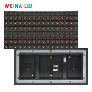 จอแสดงผล LED สองสี P20 กันน้ำระดับ IP65 ความสว่าง <span class=keywords><strong>9000cd</strong></span> สำหรับป้ายบอกทางจอดรถและป้ายข้อมูลคงที่บนทางหลวง - Product Image 5