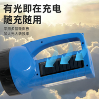 Lampe de poche COB super lumineuse rechargeable à grande tête, lanterne torche USB, affichage de l'électricité, lampe de poche de patrouille à longue portée