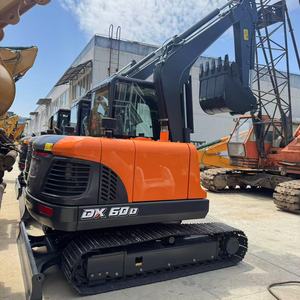 Doosan รถขุดตีนตะขาบขนาดเล็กมือสอง DX60ในสภาพที่ดี DX70 DX55สำหรับวิศวกรรมและการก่อสร้างเซี่ยงไฮ้ - Product Image 1