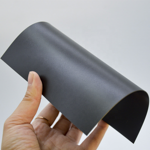 Feuilles de film <span class=keywords><strong>PVC</strong></span> en plastique rigide <span class=keywords><strong>noir</strong></span> givré pour meubles - Product Image 3