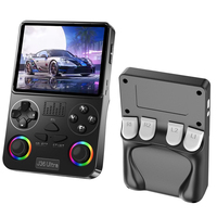J36, console de jeu vidéo portable ultra portable, 3.5 pouces, écran HD, 64G Wifi, boîte de jeu rétro classique, joystick pour enfants, cadeaux