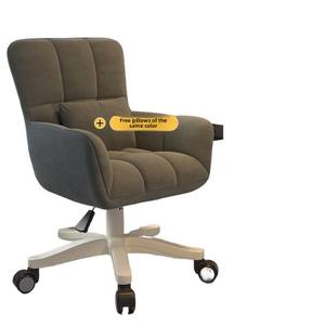 666 moderno tessuto girevole casa College dormitorio sedia per ragazze trucco sedentario e uso del Computer con comodo schienale - Product Image 5