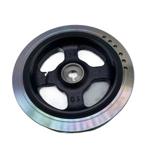 พูลเลย์สายพานวี 23124-2B000 ร่องเดี่ยวเหล็ก สำหรับรถยนต์ฮุนได เกีย - Product Image 5