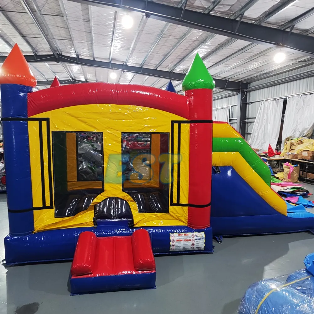 Outdoor Commercial Playground Jumping House Kids Inflatable Bouncer Bouncy Jumping Castle Bounce House with Slide