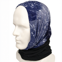 Cache-cou sans couture entièrement personnalisé, imprimé par transfert thermique, motif léopard, unisexe, multi-usage, en polaire élastique, chaud pour l'hiver, bandana tubulaire de sport