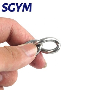 Thép không gỉ SUS304 Xoắn liên kết chuỗi Thép không gỉ Hàn chó Pet Chuỗi liên kết 1.2mm/1.5mm/2mm/2.5mm/3mm/3.5mm/4mm/5mm - Product Image 3