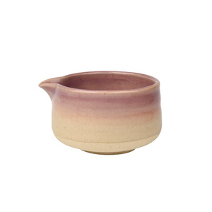 Ensemble cadeau de thé matcha écologique, bol à matcha en céramique minimaliste à dégradé rose et support pour fouet, pour la maison ou le bureau - Product Image 3