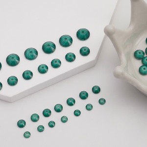 Perles de strass à coudre Oceanic 5 mm en <span class=keywords><strong>opale</strong></span> du Pacifique et résine époxy, à dos plat et trou central, pour fermoirs à bascule, fournitures de bijouterie - Product Image 3