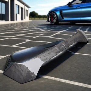 OEM Style Carbon Fiber Rear Trunk Decoration Cover <b>Boot</b> Cover Trim for Honda Civic TYPE-R FK8 FK7 Auto Tuning - Product Image 3