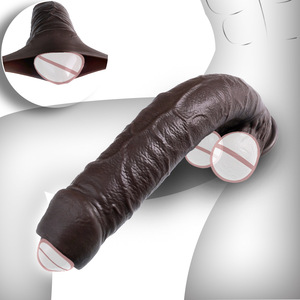 Vente en gros d'usine : Dildo réaliste en silicone souple <span class=keywords><strong>avec</strong></span> design de <span class=keywords><strong>prépuce</strong></span>, nouveauté pour adultes, fournisseur OEM - Product Image 3