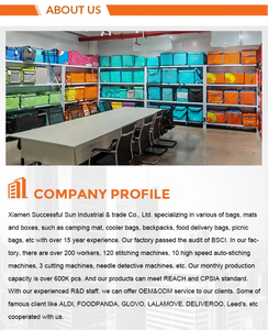 Lonchera Térmica Plegable Impermeable con Aislamiento Térmico y Estampado <span class=keywords><strong>Flamigo</strong></span>, Bolsa Térmica para Alimentos de Poliéster, Logotipo Personalizado al por Mayor - Product Image 3