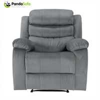 Canapé inclinable moderne en tissu velours extensible CY, très populaire, pour salon et hôtel