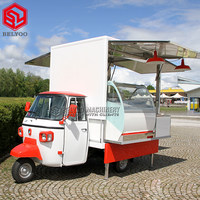 Cuisine Mobile, Bar à bière, kiosque alimentaire, chariot à boissons, camion de restauration, camion de glace électrique, camion Ape à vendre