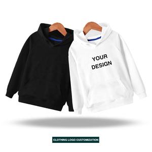 Felpe con cappuccio in pile di cotone di alta qualità per bambini e bambine maglione a maniche lunghe per bambini vestiti per bambini con cappuccio Top <span class=keywords><strong>2</strong></span>-8 anni - Product Image 3