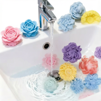 Tête de fleur artificielle en mousse de 7 cm - Cadeau festif pour la décoration de la maison - Tête de fleur artificielle pour la décoration de la maison