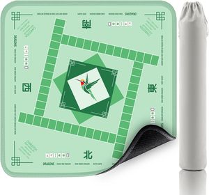 Tapis de Mahjong Flottant Moderne en Néoprène - Tapis de Jeu Portable pour Poker et Mahjong avec Tuiles Personnalisables et Conception Étanche - Product Image 4