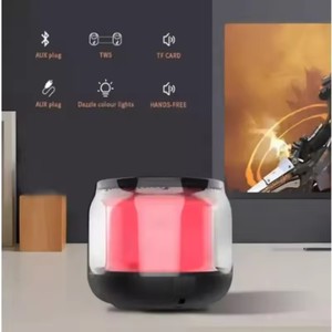 Altoparlante Wireless Multifunzione S100 Cool, Lunga Durata, Colori Brillanti, Design Futuristico, Compatto per Casa, Giardino, Esterni e Computer - Product Image 4