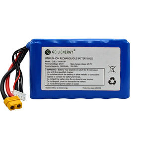 High Performance Custom 6s3p 22.2v 21.6V 21700 Lithium Ion Li Replacement Drone <b>Battery</b> GLE2170G 6s3p 22.2v 8000mah 10c 80a Disc - Product Image 5