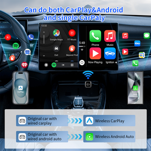 OEM Mini USB c-loại không dây Carplay Adapter-mini nhỏ gọn chuyển đổi, thích hợp cho Android và Apple Iphone IOS trong xe Dongle - Product Image 2