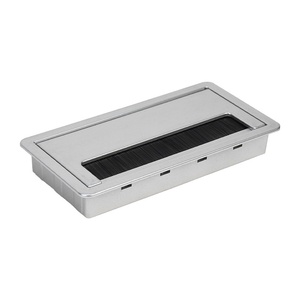 Meja Komputer penutup lubang kawat kantor & bengkel Desktop lubang ulir piring dekoratif penutup lubang meja pelat pembuka - Product Image 1