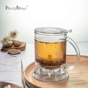 Cafetera Profesional de 420 ml con Mecanismo Antigoteo Transparente para Té Especializado, Cafetera Inteligente con Fondo Mágico Antigoteo, Gotero Inteligente - Product Image 5