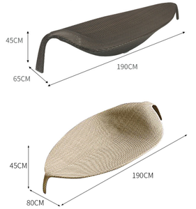 Mobilier moderne piscine d'hôtel chaise longue en rotin <span class=keywords><strong>tressé</strong></span> chaise longue en rotin - Product Image 6