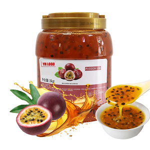 Mermelada de Maracuyá Natural de Alta Calidad al por Mayor, 3 kg, Ingredientes para Té de Burbujas, Listo para Consumir, Larga Vida Útil - Product Image 1
