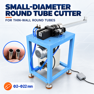 Machine de découpe de tuyaux sans copeaux pour plombiers, coupe-tuyaux semi-automatique sans bavures pour tubes en acier inoxydable, cuivre et aluminium - Product Image 2