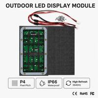 Módulo LED SMD para Exteriores a Todo Color, 320x160mm, IP65 Impermeable, Pantalla RGB, Letrero Publicitario, P4, 5000cd, 1 Año de Garantía