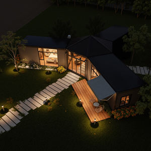 Vente directe de maisons préfabriquées détachables en conteneurs de 20 pieds et 40 pieds avec cuisine, <span class=keywords><strong>prix</strong></span> des maisons préfabriquées de luxe, maisons préfabriquées, maisons mobiles - Product Image 1