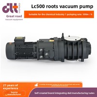 Pompa Vakum Iron Roots DLT.LC500 Langsung dari Pabrik 500/600 M/h 2.2kW 70dB Kebisingan Rendah Tekanan Rendah Pompa Booster Mesin OEM