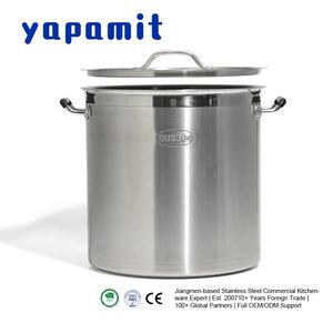 Ollas de Acero Inoxidable 304 con Doble Asa, Base Multicapa, Ollas Resistentes para Sopa y Caldo, Olla de Gran Capacidad para Cocinar - Product Image 2