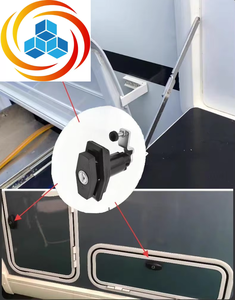 Cerradura de Panel GUWEITE BL34 con Manija en T, Zincada, con Llave ABS, Fácil Instalación para Cerraduras de Puerta - Product Image 4