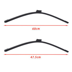 Juego de Escobillas Limpiaparabrisas Delanteras Volkswagen para Jetta 6 Passat CC 2012 2018, Escobillas de Goma Natural para Automóvil - Product Image 4