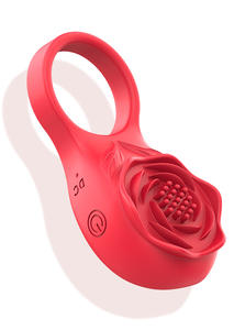 <span class=keywords><strong>2</strong></span> in 1 App kontrol titreşimli halka silikon <span class=keywords><strong>Penis</strong></span> halkası klitoral stimülatör çiftler vibratör giyilebilir gül seks oyuncak erkekler için - Product Image 5