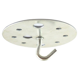 Lampe en cristal Lampe à bougie <span class=keywords><strong>Lustre</strong></span> <span class=keywords><strong>Crochet</strong></span> d'ouverture galvanisé Plaque suspendue ronde poreuse <span class=keywords><strong>Crochet</strong></span> <span class=keywords><strong>de</strong></span> <span class=keywords><strong>plafond</strong></span> porteur - Product Image 5