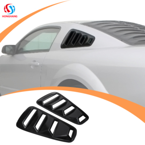 Fabrication de pièces automobiles Volets de fenêtre latérale arrière, Pare-soleil noir mat pour fenêtre latérale Garniture de persienne pour <span class=keywords><strong>Mustang</strong></span> 05-14 - Product Image 4