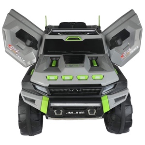 390 moteurs 12V10AHL voiture électrique pour enfants <span class=keywords><strong>12</strong></span> volts à piles avec télécommande Double siège en matière plastique pour garçons - Product Image 5