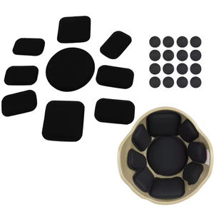 Coussinets de remplacement respirants pour casque, doublure en mousse confortable pour casque, pour activités de plein air et équitation - Product Image 4