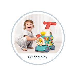 Juguetes Multifunción para Bebé Andador Correpasillos de Empuje con Música Tren Eléctrico Montable para Niños Andadores para Bebé 5 en 1 - Product Image 3
