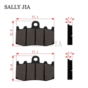 Adatto per <span class=keywords><strong>BMW</strong></span> R1150GS K1200GT Oil Bird R1250ADV <span class=keywords><strong>K1300</strong></span> pastiglie freno anteriori sinterizzate a base di rame - Product Image 5