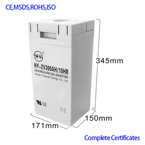Manufacturer Energy <strong>Storage</strong> <strong>Deep</strong> <strong>Cycle</strong> Sealed Lead Acid 2V 300AH <strong>Storage</strong> <strong>Battery</strong> - Product Image 2