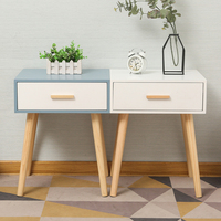 New Style modernen Sofa Beistell tisch Schlafzimmer möbel Nachttische kontrahiert Gürtel Store Inhalt Funktion runde Beine Couch tisch