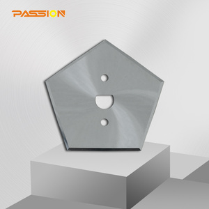 Passion OEM/ODM-cuchilla de <span class=keywords><strong>carburo</strong></span> de tungsteno, cuchilla de corte de fibra de tungsteno, pentagonal - Product Image 1