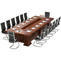 Table de réunion HYZ-30, mobilier de bureau, ensemble de bureaux, mesa de reuniones, table de réunion moderne, tables et chaises de conférence