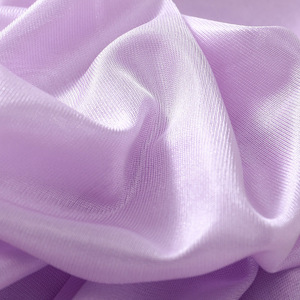 Bán buôn 100% polyester lót vải 120gsm 75D sáng bóng Jersey Trọng lượng nhẹ sợi ngang dệt kim slub cho cậu bé/cô gái Hàng may mặc đồng bằng nhuộm - Product Image 4