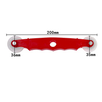 Outil de roulage à roues en nylon pour écran, avec rouleau double extrémité, outils d'assemblage pour outil de criblage