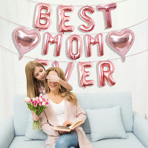 Globos <span class=keywords><strong>para</strong></span> el Día de la Madre, Globos de Corazón Dorado Rosa <span class=keywords><strong>para</strong></span> Mamá, Globo de Flor Margarita <span class=keywords><strong>para</strong></span> <span class=keywords><strong>Cumpleaños</strong></span> de Mamá, Set de Artículos <span class=keywords><strong>para</strong></span> Fiesta del Día de la Madre - Product Image 5