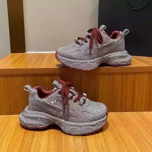 Baskets Chunky Scintillantes à Strass Réfléchissants pour Femme, Chaussures de Soirée Bling Bling, Grande Taille 42 - Product Image 4