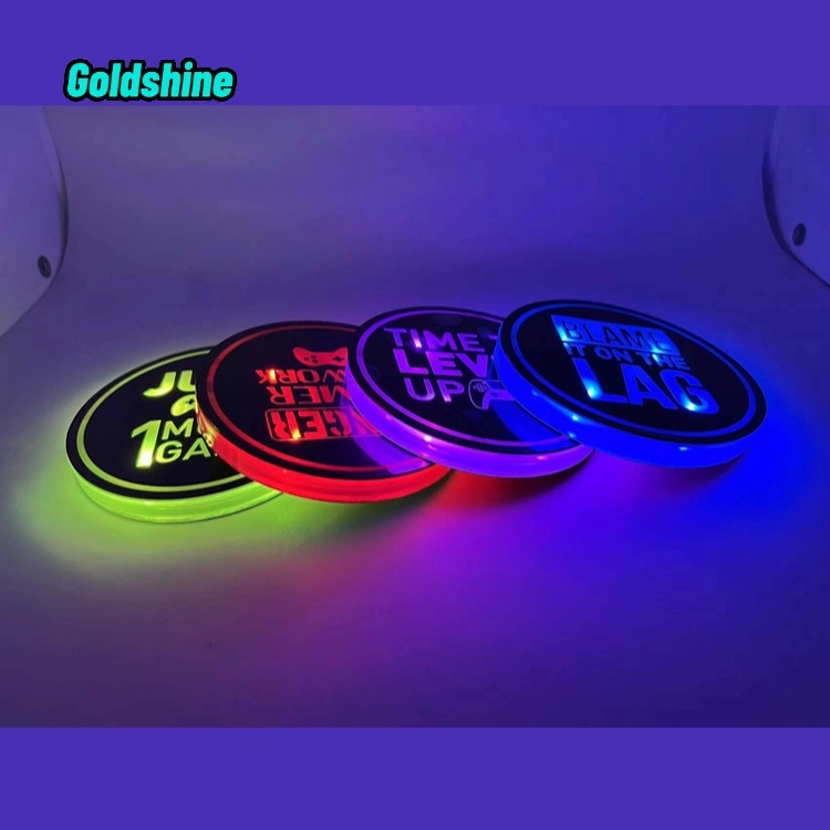 Universal New LED Car Cup Holder